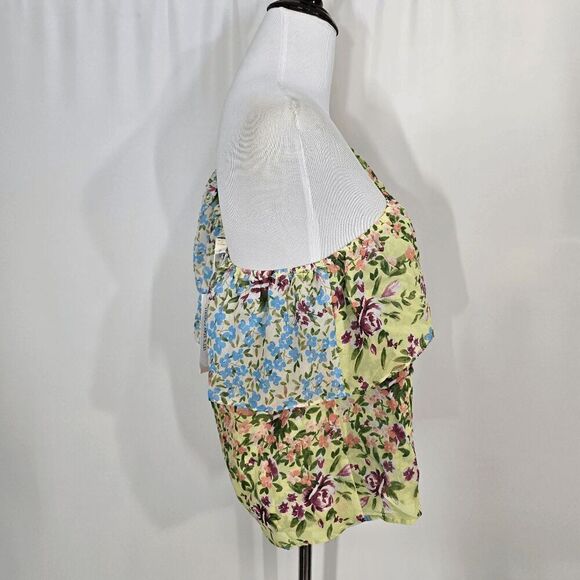 Yumi Kim Yellow Fleur Melody Baja Top Medium - Picture 3 of 7